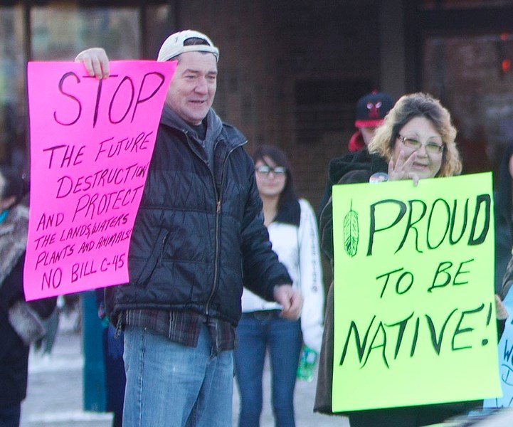 BLOCKADE PLANNED – Local Idle No More protesters are planning to block St. Albert Trail at 4 p.m. on Wednesday