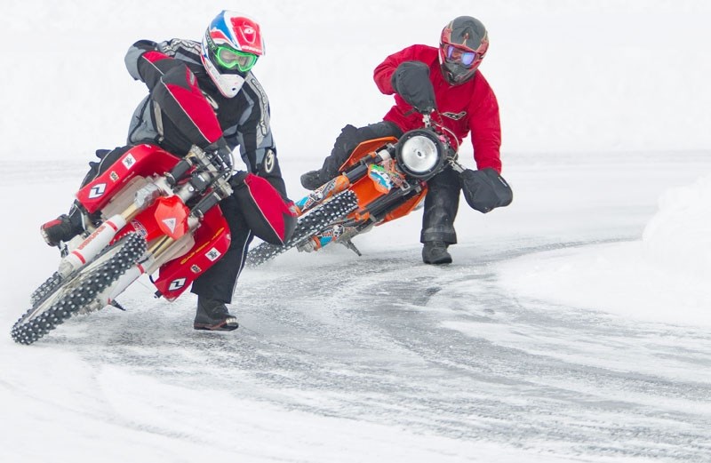 GOING NUMB – About 100 riders will race in the Numb Bum 24-Hour Ice Race this weekend at Sandy Lake.