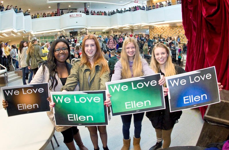 HEY ELLEN – (Left to right): Bellerose Bike-a-Thon organizers Sheila Ennin