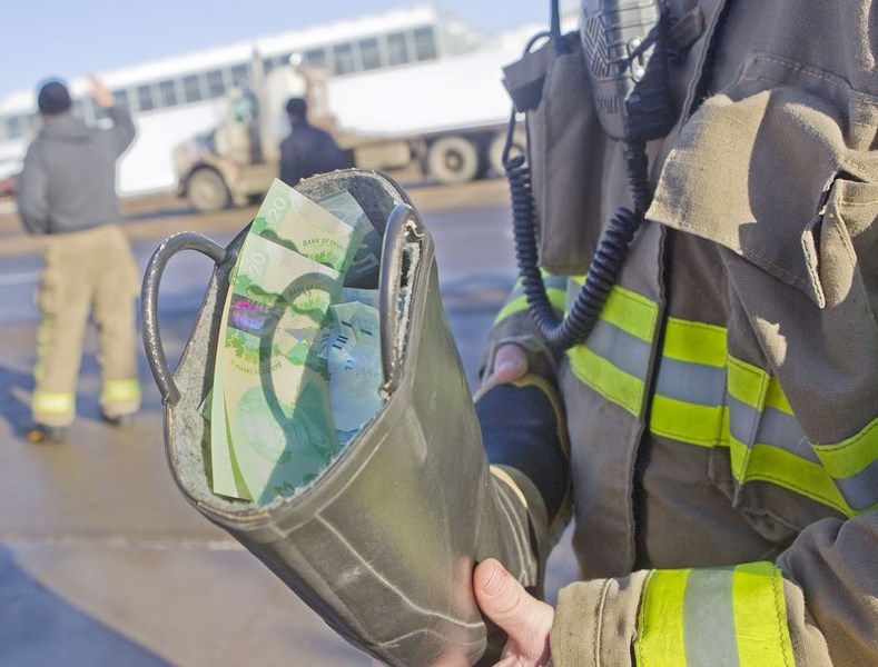 COLLECTION BOOT – St. Albert came through with record-setting generosity for this year&#8217;s Rooftop Campaign for muscular dystrophy.