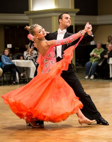 NATIONAL TITLE – Competitive ballroom dancers Marc Pinco and Victoria Metera were the top couple at the Canadian Closed Amateur Dancesport Championship in Halifax