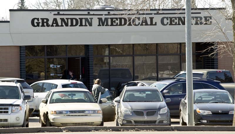 HEALTH-CARE BATTLEGROUND – Doctors from St. Albert&#8217;s Grandin Medical Centre are engaged in a war of words with Alberta Health Minister Fred Horne.