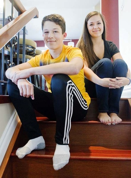 FAMILY ACT – Brother and sister Nicholas and Eve Molina are the stars in the family film Zoey&#8217;s Hill