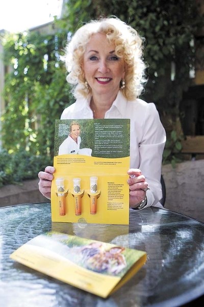 SEEKING FUNDS – Local entrepreneur Anita Dyrbye is hoping to raise capital through a method called crowd sourcing in order to help market her product