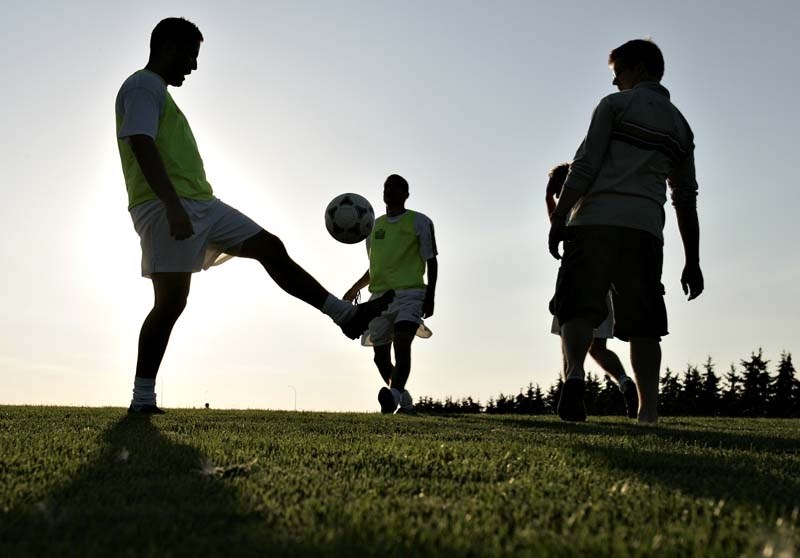 RARE SIGHT – Scenes like this won&#8217;t be happening for a while as a late spring has pushed back the opening of local sports fields.