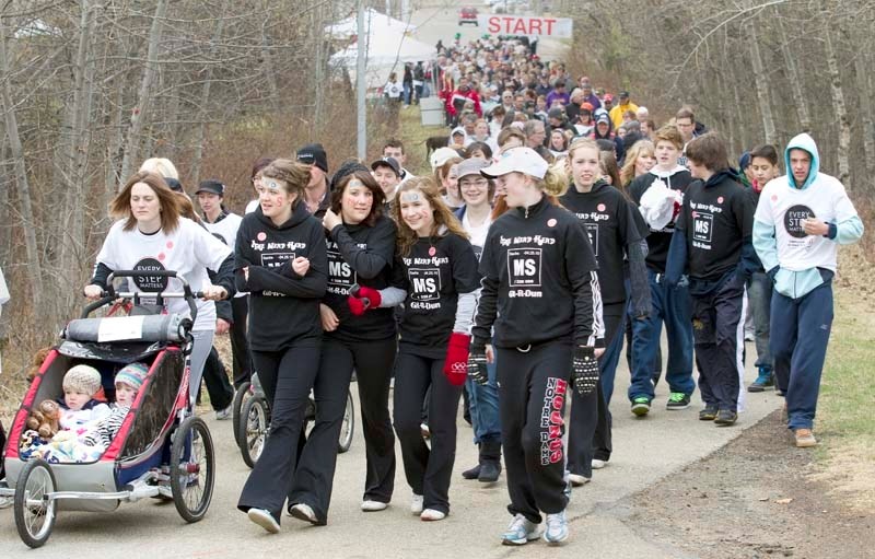 WALK READY – The 13th Annual Enerflex MS Walk is taking place on Sunday