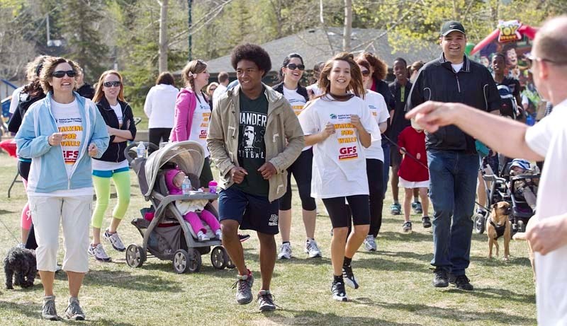 WALKING FOR WALLS – This is the second year around for Walking for Walls