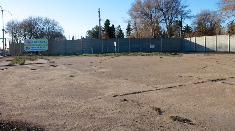 FROM GAS TO GARDEN? — A shot of 203 St. Albert Trail