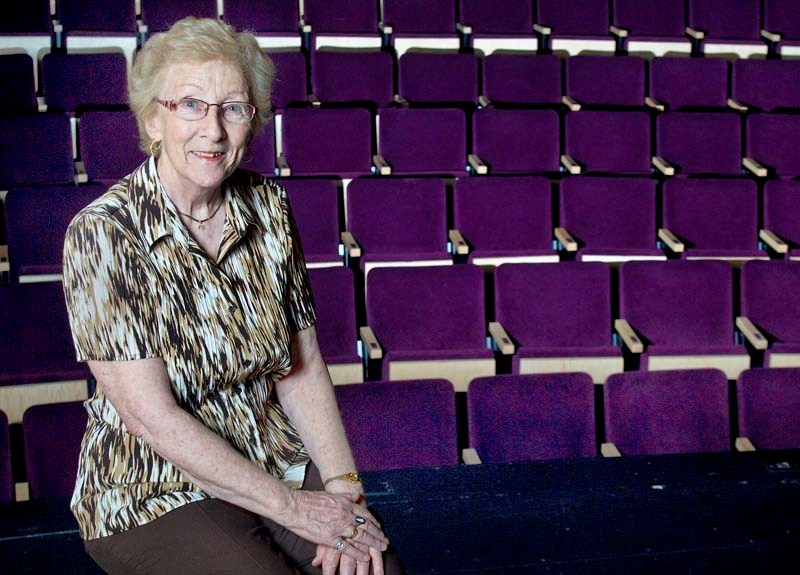 BUSY SCHEDULE – Former teacher Helen Kieran has been volunteering at the Arden Theatre since 1995. Her current role is to round up and schedule the volunteers needed for the