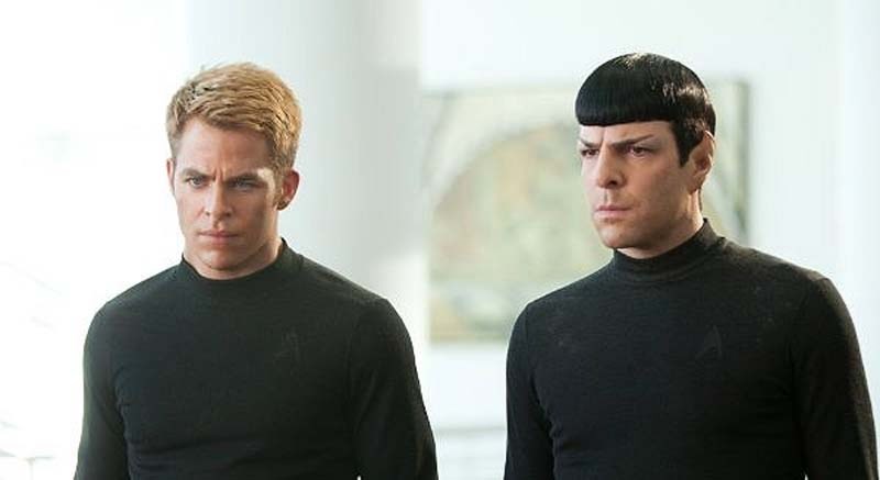 STAR TREK: INTO THE DARKNESS – The crew of the Enterprise returns to Earth to find a terrifying force from within their own organization has detonated the fleet