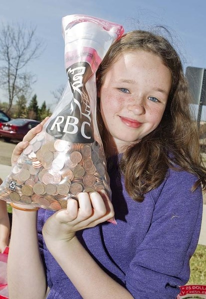 PRETTY PENNIES – Neil M. Ross Grade 6 student Sadie MacDougall