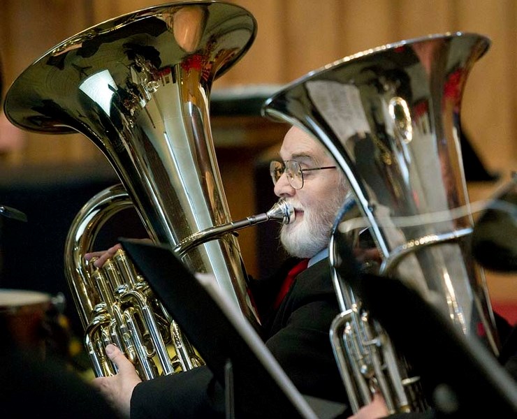 GOING POP – Mission Hill Brass Band will play a range of scores from popular movies and Broadway shows for its last concert of the season.