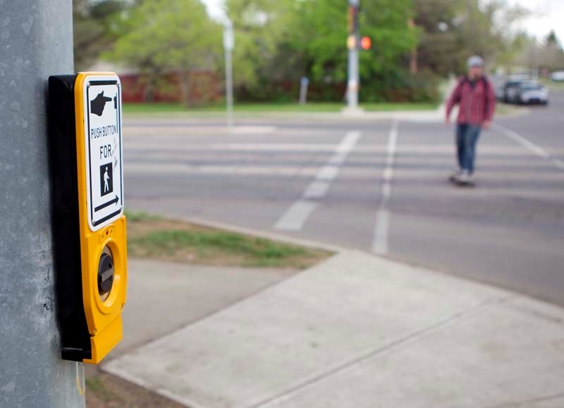 PEDESTRIAN SIGNALS – The city has installed audible pedestrian signals at select intersections around St. Albert in an effort to make crosswalks safer for pedestrians who are 
