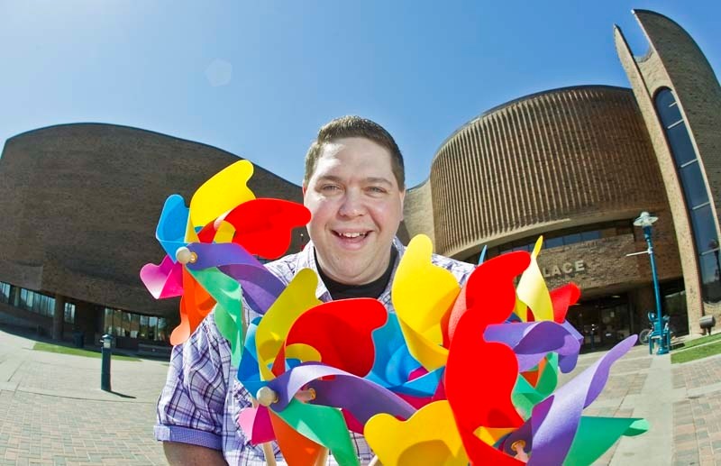 MAGIC MAN – Troy Funk is the senior marketing coordinator for the Northern Alberta International Children&#8217;s Festival. His work at the festival is part of a life-long