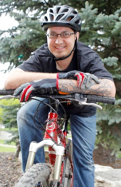 PEDAL PREZ – Jason Wywal is president of the newly-formed St. Albert Bike Association