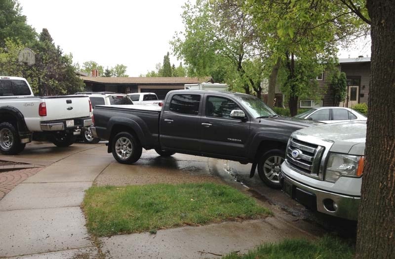 THE GANG&#8217;S ALL HERE – About 30 construction workers occupying one single-family home in Grandin will be moving to new locations in the near future