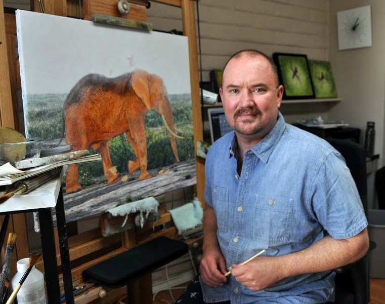 ON HIS WAY – Renowned wildlife artist Guy Combes will visit St. Albert for a workshop on July 3.