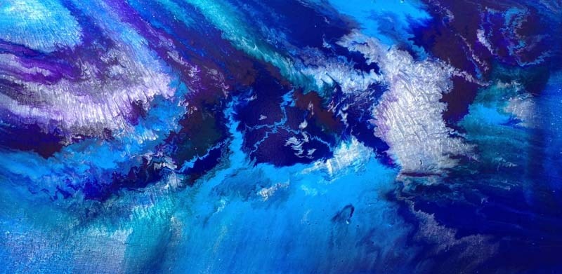 DREAMY IMAGE – Finding a Way by Calgary artist Vanessa Kary is part of her Dream Series