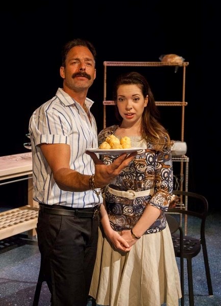 ROMANTIC COMEDY – Jeff Haslam is Eros and Rachel Bowron is Maxine in Teatro La Quindicina&#8217;s Eros and The Itchy Ant.