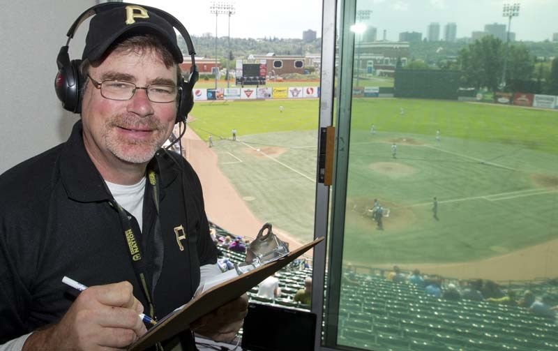 HAPPY PLACE – Edmonton-St. Albert MP Brent Rathgeber is a lifelong baseball nut who&#8217;s volunteering to do play-by-play for the Edmonton Prospects this season.