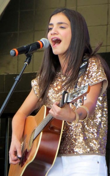 POP STAR – Yasmeen Najmeddine performs at K-Days 2013.