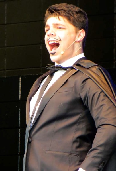 KDAYS STAR – Andrew Boyd was awarded a $500 Marcella Merrigan Memorial Scholarship for his robust Latin lover performance of I Am Adolpho from The Drowsy Chaperone.