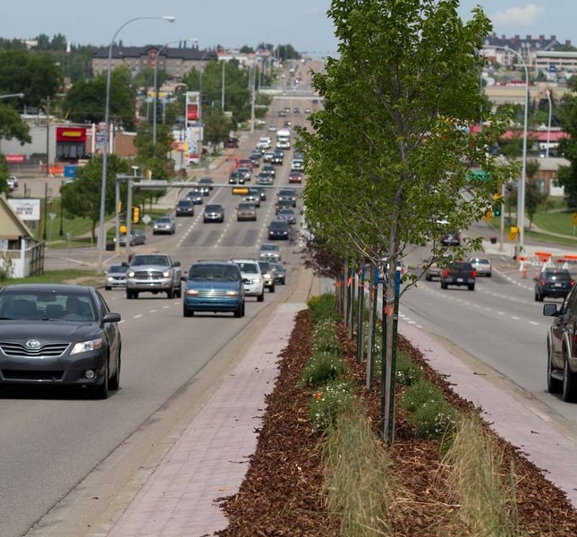 WORK IN PROGRESS – A plan to improve St. Albert Trail has been accepted by city council despite some criticism that it&#8217;s lacking detail.