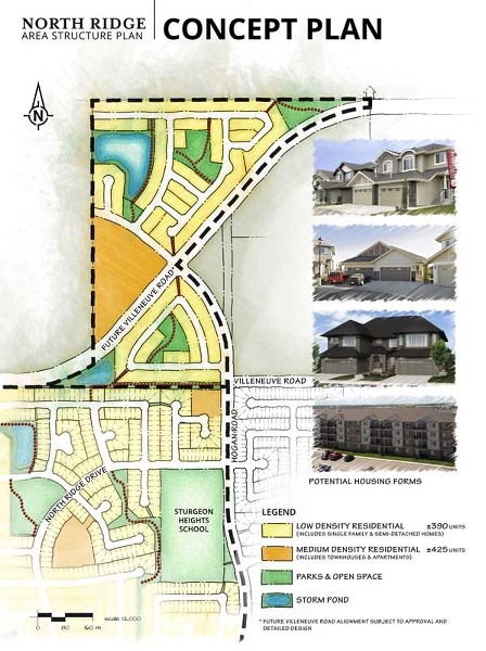 CONCEPT – This draft map shows the proposed plan for the second stage of development in North Ridge.