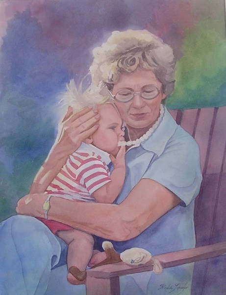 ONLY FAMILY KNOWS &#8211; Pearls of Wisdom by artist Barbara Would Schaefer.