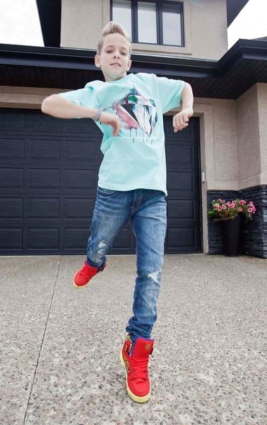 ALWAYS MOVING – St. Albert&#8217;s Josh Beauchamp has always loved to dance and has no plans to stop.