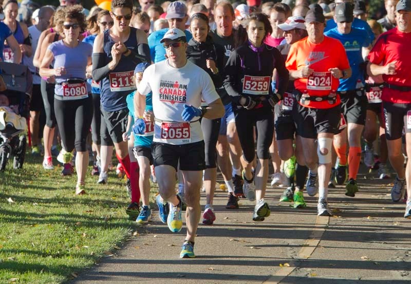 OF TO THE RACES &#8211; The 11th annual Fall Challenge got off to a roaring start on the Red Willow trail system Sunday morning. There were 275 finishers in the
