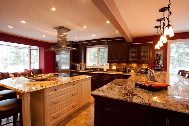 STONE WORKS – Granite countertops are popular and come in more than 400 different shades. Most of the granite used locally is imported from Brazil or Italy.