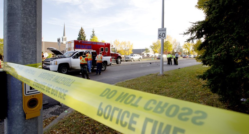 FATAL INCIDENT – A 25-year-old construction worker has died after being hit by a pickup truck in St. Albert on Wednesday afternoon.