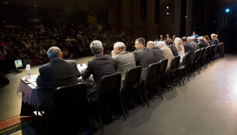 FORUM CANCELLED &#8211; All the candidates attended the St. Albert Taxpayers Association forum Thursday night. A similar event planned for Oct. 16 by St. Albert Think Tank
