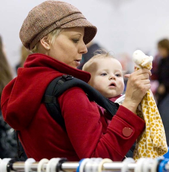 GOOD BUYS – Elmer S. Gish will hold its annual baby and tot sale this Saturday.