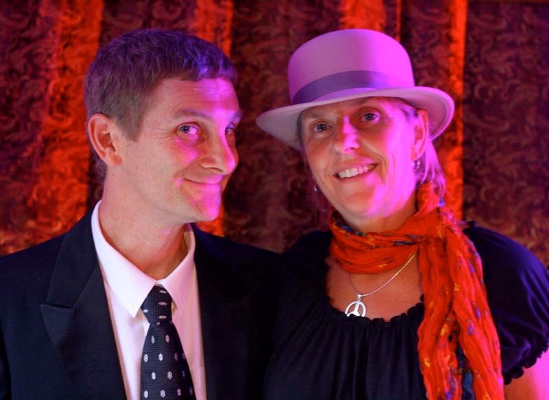 COWPUNK PAIR – Jim and Penny Malmberg perform at the Leaf Bar and Grill this coming Tuesday.