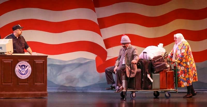 COMEDIC PRODUCTION – Im Hussein finds humour in the linguistic misunderstandings that occur when Arabs come to America and try to fit in.