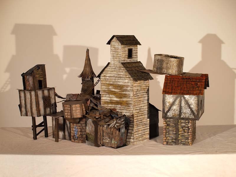 3D CITY – Convergence and Assimilation by Sturgeon County artist Daniel Evans.
