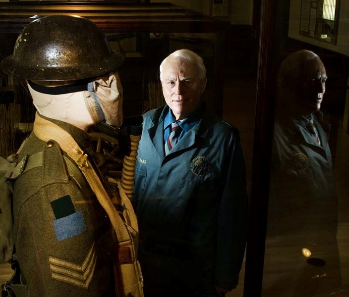 BEHIND THE MASK – St. Albert historian David Haas spent four years studying the First World War and has curated an exhibit entitled C100: Canada&#8217;s Last Hundred Days at