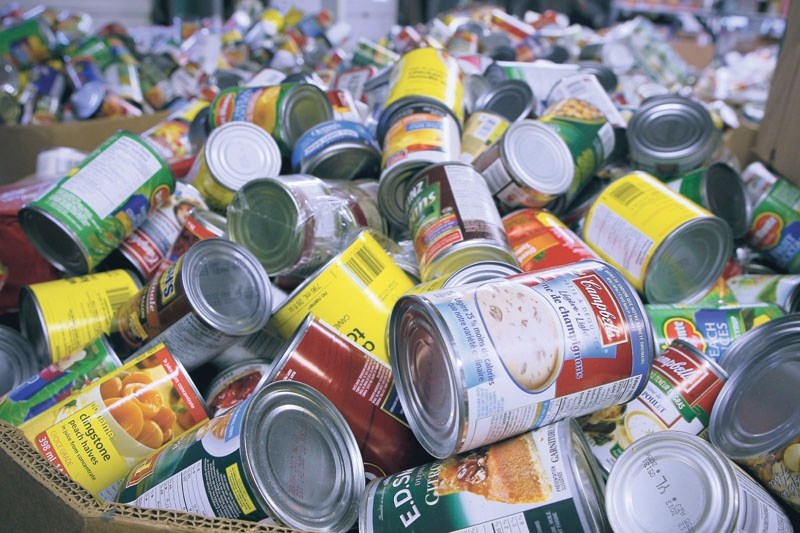 FULL BINS – The St. Albert Food Bank collected nearly 27
