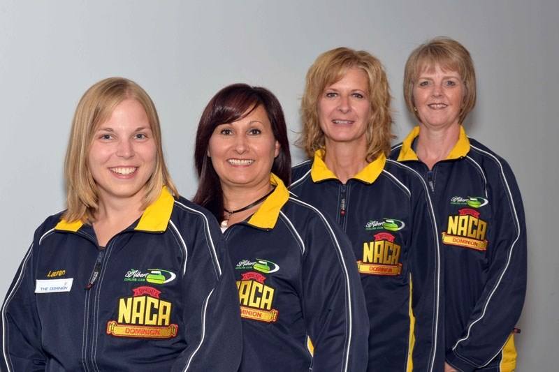 TEAM ALBERTA &#8211; The St. Albert Curling Club rink of (L-R) skip Lauren Jenkyns