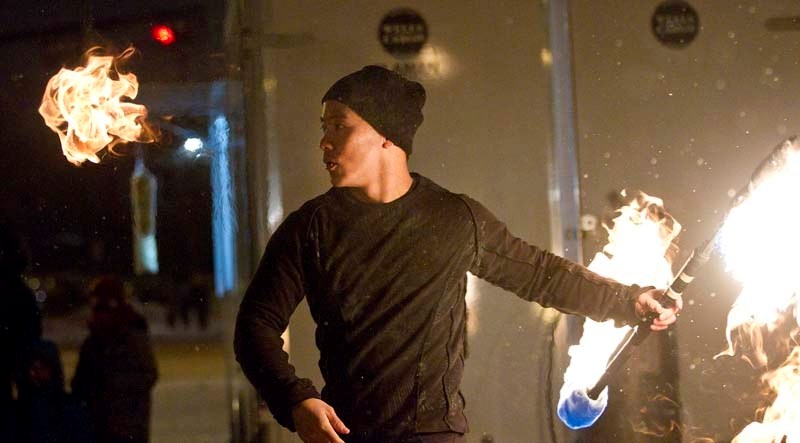 ON FIRE – A fire performer will once again be one of many sources of entertainment during St. Albert&#8217;s Snowflake Festival on Friday.