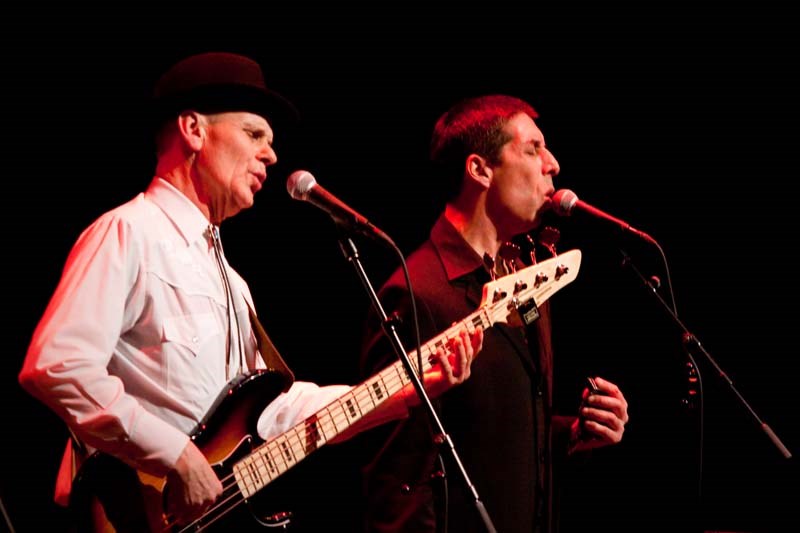 ROOTS DUDES – Ron Rault (left) and Dave &quot;Crawdad&quot; Cantera.