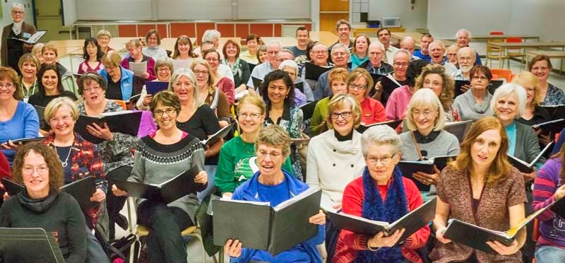 VOCALISTS – By all accounts the St. Albert Singers Guild and its younger protégés the St. Albert Youth Musical Association (SAYMA) annual festival of story and song could be