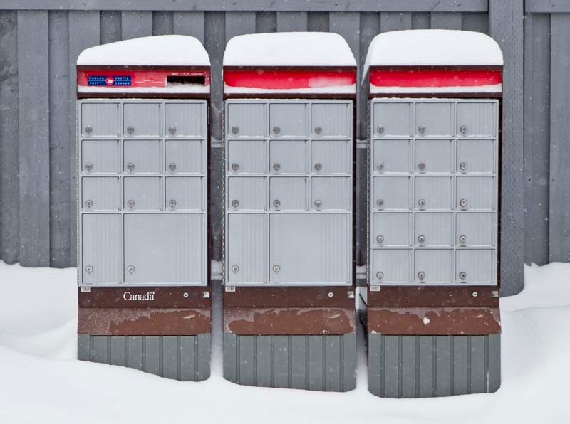 ALL IN THE BOX – Canada Post is phasing out its letter carrier service in favour of community mailboxes throughout neighbourhoods across Canada.