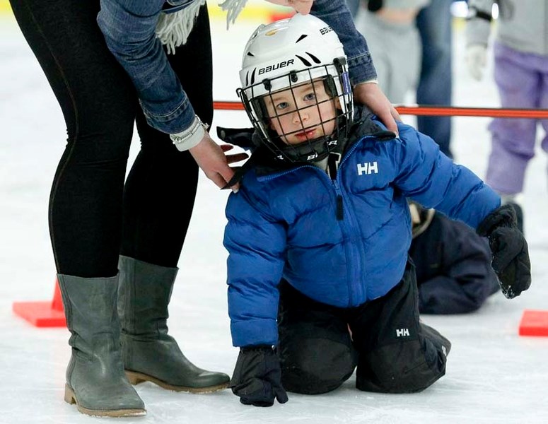 HITTING THE ICE – Skating is just one of many activities available at local recreation centres over the holidays.