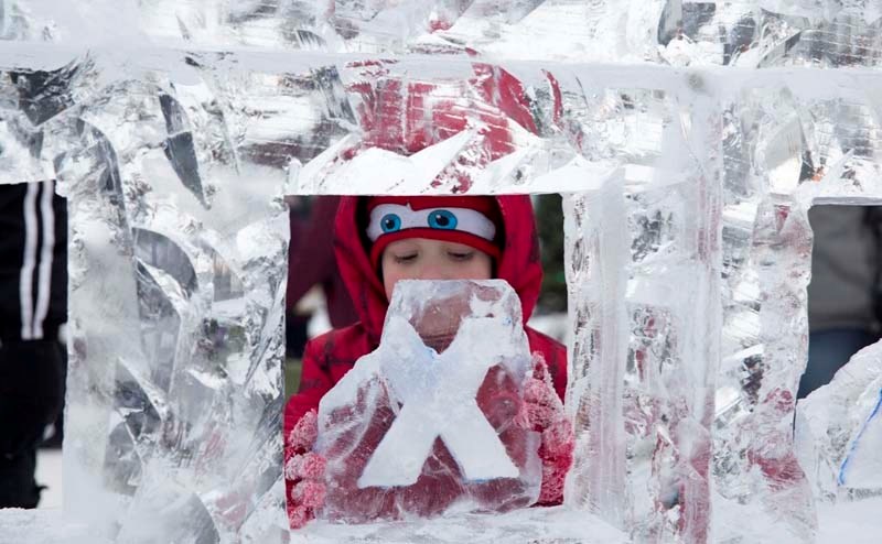 ICY FESTIVAL – The annual Deep Freeze Festival is built around people&#8217;s fascination with the beauty of ice and snow.
