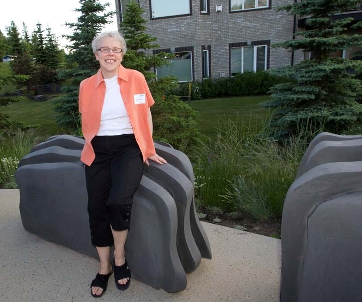NOMINATIONS OPEN – Glynis Thomas of the St. Albert Community Information and Volunteer Centre poses for a photo after being awarded a Community Recognition Award in June 2012.