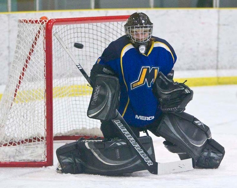ALL-STAR &#8211; St. Albert Merchants netminder Justin Pawlenchuk will join defenceman Dan Rombough and forward Casey Reid at the Capital Junior B Hockey League all-star game 