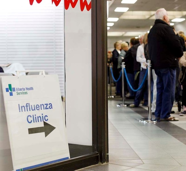PAST THE PEAK – Alberta Health Services officials say the number of influenza cases should now decline. There have been more than 2